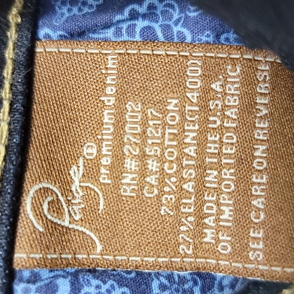 Paige skinny Jean, size 28 - Picture 8 of 8